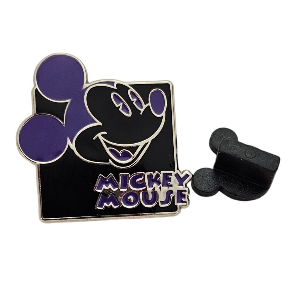 2012 Disney Purple Black Mickey Mouse Pin L458 - Picture 5 of 5